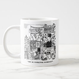 Voor een zeiler. Wereld rond zeiler - Grappig Grote Koffiekop