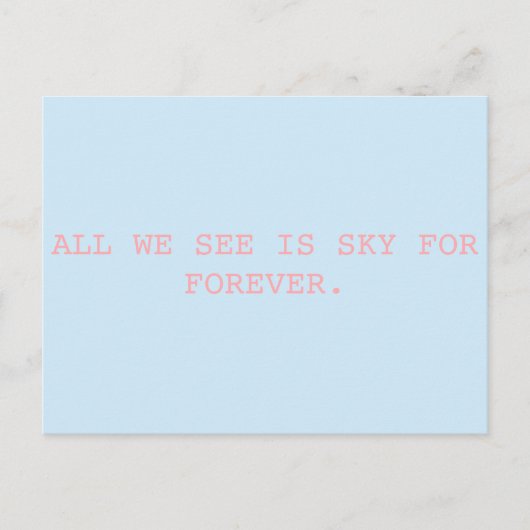 Voor eeuwig // Beste Briefkaart van Evan Hansen (Voorkant)