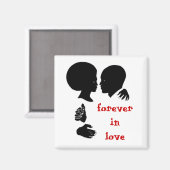 Voor eeuwig in liefde magneet (Voorkant / Achterkant)
