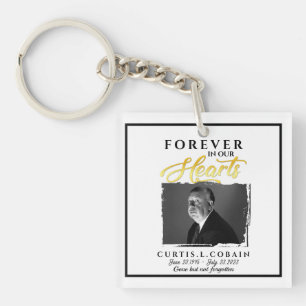 Voor eeuwig in ons Hart Memorial Sleutelhanger