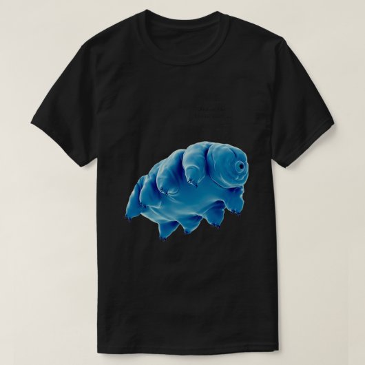 voor eeuwig jong tardigrade t-shirt (Design voorkant)