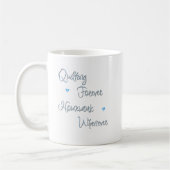 Voor eeuwig koffiemok (Links)