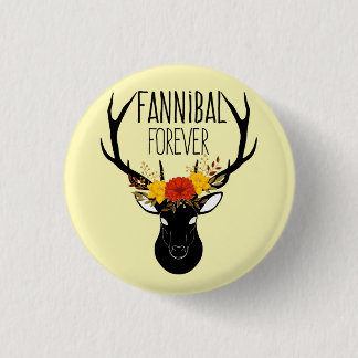 Voor eeuwig ronde button 3,2 cm
