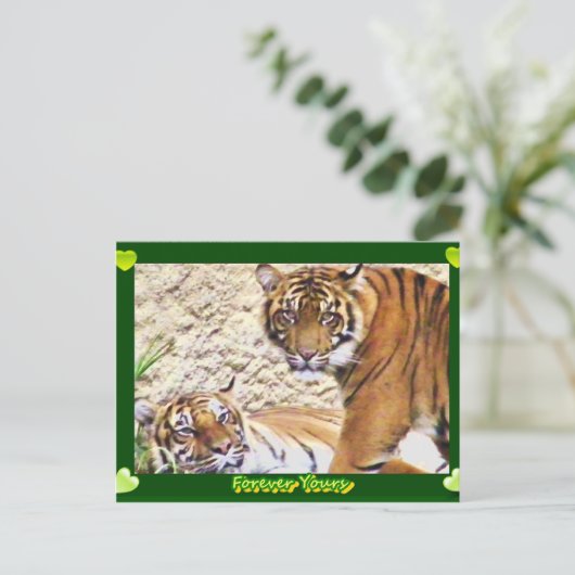 Voor eeuwig Yours_ Briefkaart (Staand voorkant)