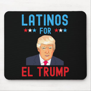 Voor El Trump - Trots Trump supporter verkiezingsd Muismat