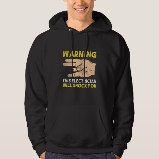 Voor elektrische kabels hoodie (Voorkant)