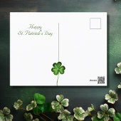 Voor elk petal op de Shamrock St Patrick's Day Briefkaart
