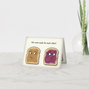 voor elkaar gemaakt notitiekaartje