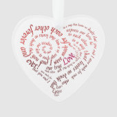 Voor elkaar gemaakt Verloving Ornament (voorkant)