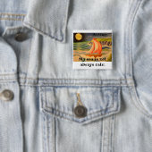Voor elke autistisch persoon vierkante button 5,1 cm (In situ)