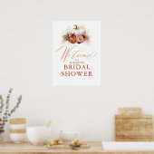 Voor elke gelegenheid - Pompoen Roest Terracotta B Poster (Keuken)