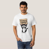 Voor elke kat, een kutje! t-shirt (Voorkant volledig)