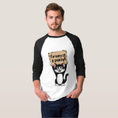 Voor elke kat, een kutje! t-shirt (Voorkant volledig)