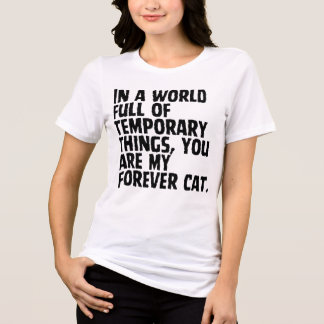 Voor elke kat-titude Tri-Blend shirt