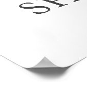 Voor elke partij - pompoenen en zuilen - Welkom Po Poster (Hoek)