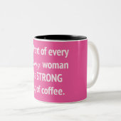 Voor elke sterke vrouwelijke Mok (Voorkant rechts)