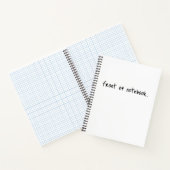 Voor en achter Notitieboek (Binnen)