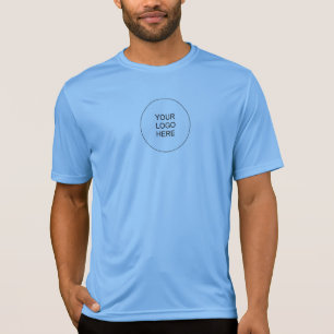 Voor- en achterafdrukken Voeg hier Logo toe aan be T-shirt