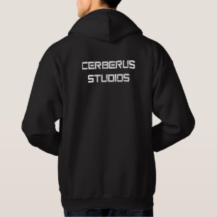 Voor- en achterkant Cerberus Studios Hoodie