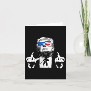(voor- en achterkant) Je miste Trump 2024 Amerikaa Kaart