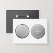 Voor- en achterkant uitzicht van CR2032 lithium kn Button (Voorkant / Achterkant)