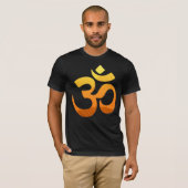 Voor- en achterkant van Mantra-Meditation Yoga-Man T-shirt (Voorkant volledig)