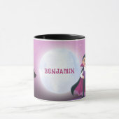 Voor en na Bat to Vampire Halloween Mok (Midden)