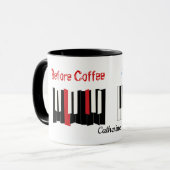 Voor en na de Mok van Coffee Devil's Interval (Voorkant links)