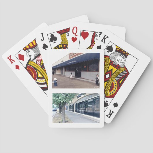 Voor en na de Vietnam keuken Pokerkaarten (Achterkant)