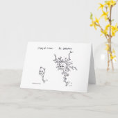 Voor en na: Eerste dag van School naar Afstuderen Kaart (Gele Bloem)