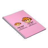 Voor en na grootma Funny Nana Notitieboek (Rechterzijde)