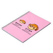 Voor en na grootma Funny Nana Notitieboek (Linkerzijde)