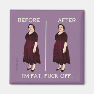 Voor en na, nog mooi magneet