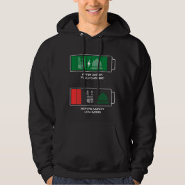 Voor en na Umrah Imaan opladen Hoodie