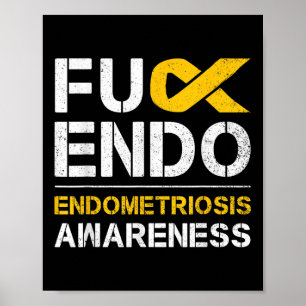 Voor Endo Endometriosis Awareness Month Endo Suppo Poster