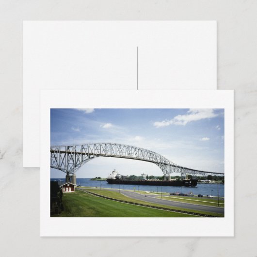 Voor er twee Bluewater Bridge was Briefkaart (Voorkant / Achterkant)