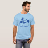 Voor erg is het onmenselijk T-shirt (Voorkant volledig)