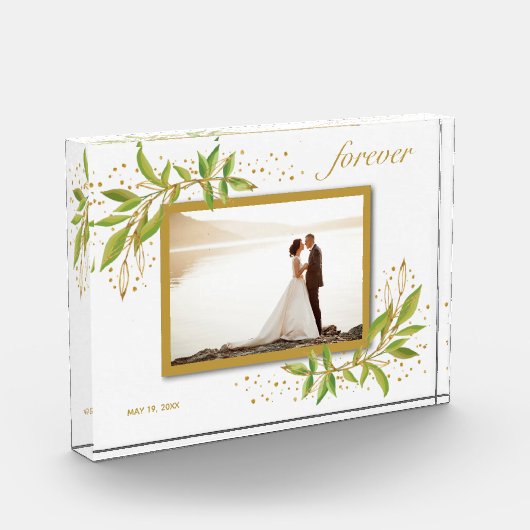 Voor ever Bride Groom Wedding Fotoblokken (Links)