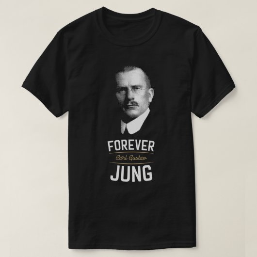 Voor ever Carl Gustav Jung Analytical psychology T-shirt (Design voorkant)