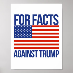 Voor feiten tegen Trump - - - ProScience - Poster