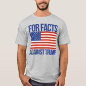 VOOR FEITEN TEGEN TRUMP T-SHIRT (Voorkant)