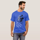 Voor fietspalken. Personaliseren T-shirt (Voorkant volledig)