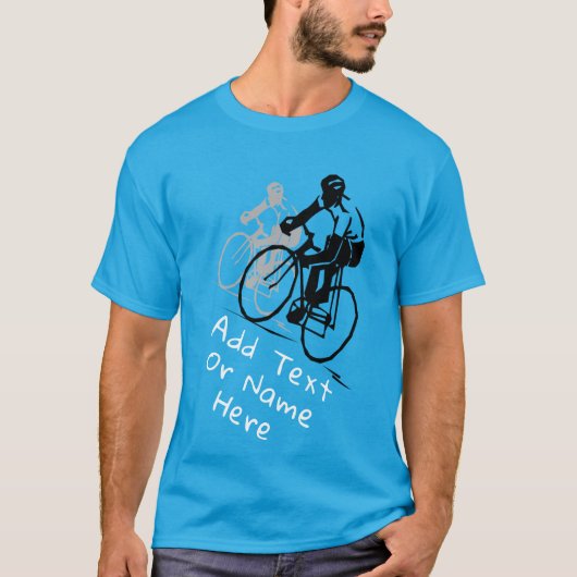 Voor fietspalken. T-Shirt aanpassen (Voorkant)