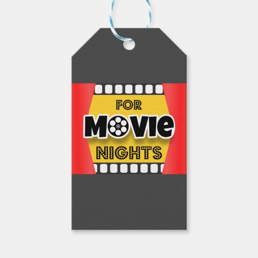 Voor filmNights Cadeaulabel (Voorkant)