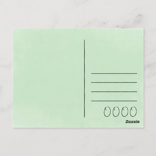 Voor Forks Sake. Briefkaart (Achterkant)