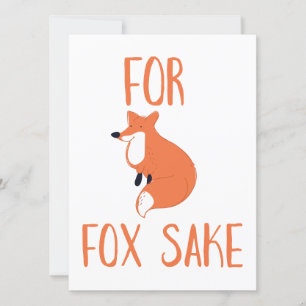 Voor Fox Sake