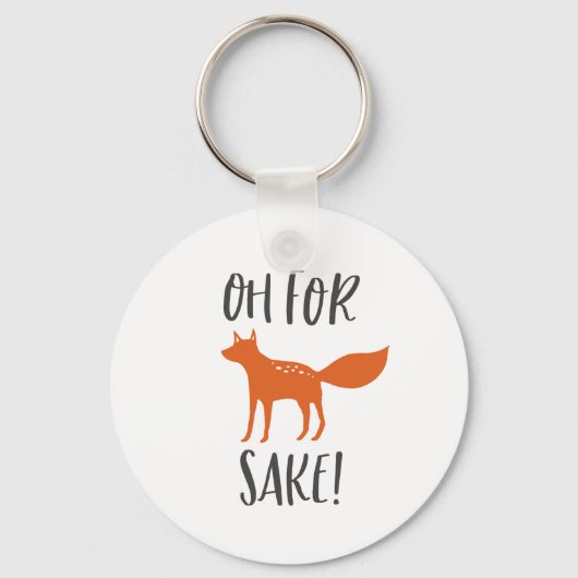 Voor Fox Sake. 2 Sleutelhanger (Voorkant)