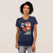 Voor Fox Sake ben ik 50. T-shirt (Voorkant volledig)