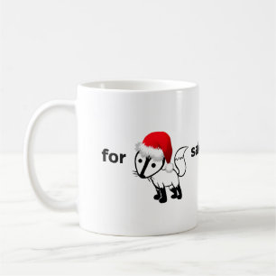 Voor Fox Sake Coffee-Mok Kersteditie!! Koffiemok