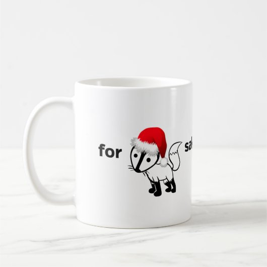 Voor Fox Sake Coffee-Mok | Kersteditie!! Koffiemok (Links)